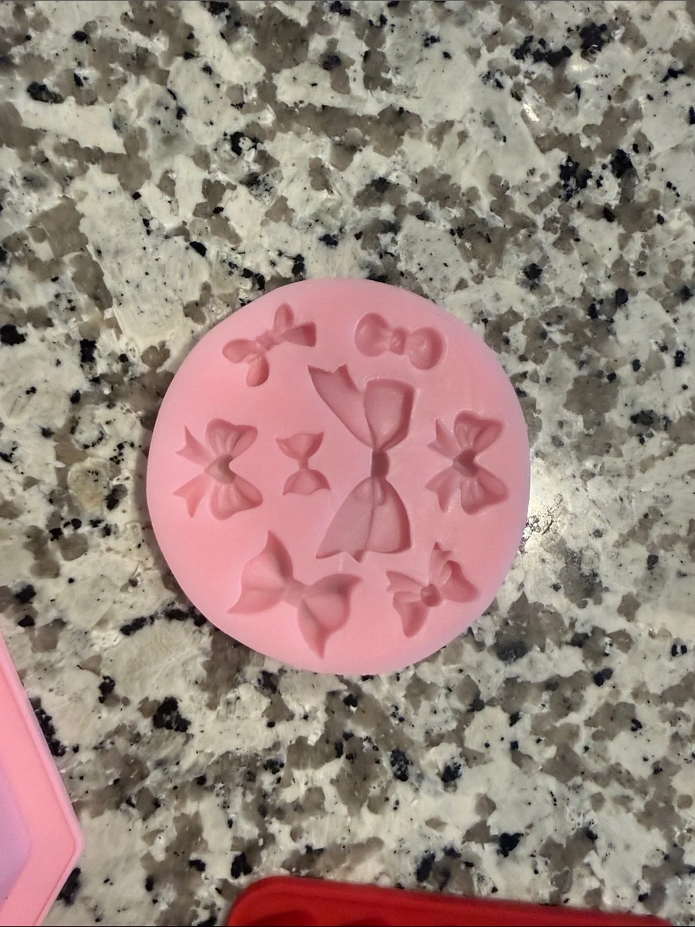 Silicone Heart Mold Set - Pink & Red - Unbranded
